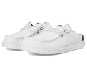 【送料無料】 ヘイデュード メンズ スリッポン・ローファー シューズ Wally Slip Varsity White/Black