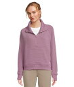 【送料無料】 エルエルビーン レディース パーカー・スウェット アウター Ridgeknit Half Zipper Pullover Mauve