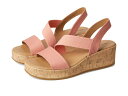 【送料無料】 ライフストライド レディース ヒール シューズ Odette Coral Pink Fabr