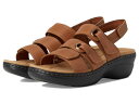 【送料無料】 クラークス レディース ヒール シューズ Merliah 2 Bali Tan Combi Leath