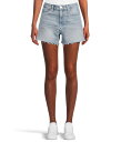 【送料無料】 ペイジ レディース ハーフパンツ・ショーツ ボトムス Dani Shorts Raw Hem in Superpower Superpower