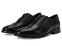 【送料無料】 ジョンストンアンドマーフィー メンズ オックスフォード シューズ Landry Embossed Cap Toe Black Full Grai