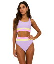 【送料無料】 ビーチライオット レディース トップのみ 水着 Mackenzie Top Sublime Spring