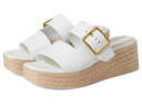 【送料無料】 フランコサルト レディース ヒール シューズ L-taziana Slide Sandals Bright White(4)