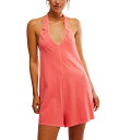 【送料無料】 フリーピープル レディース ジャンプスーツ トップス Hot Shot Halter Romper Hibiscus
