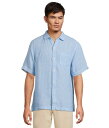 【送料無料】 トッミーバハマ メンズ シャツ トップス Short Sleeve Paradise Breezer Glass Bead Blue(4)