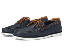 【送料無料】 ジョンストンアンドマーフィー メンズ デッキシューズ シューズ Ventura 2-Eye Boat Shoe Navy Full Grain