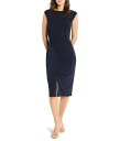 【送料無料】 ニックプラスゾーイ レディース ワンピース トップス Side Ruche Dress Dark Indigo