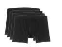 【送料無料】 パクト メンズ ボクサーパンツ アンダーウェア Boxer Brief 4-Pack Black 1