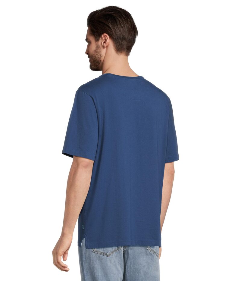 【送料無料】 トッミーバハマ メンズ シャツ トップス New Bali Skyline Tee Bering Blue