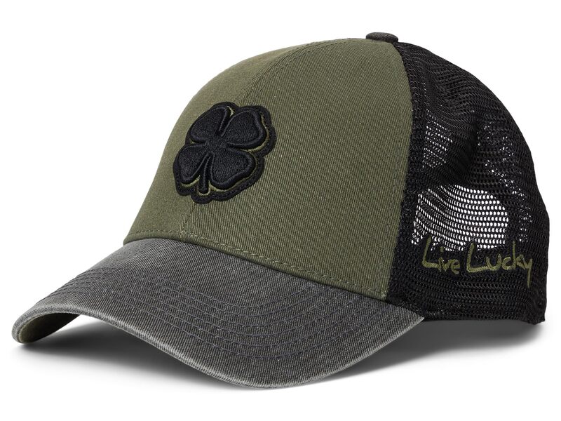 ブラック クローバー メンズ アクセサリー 帽子 ヴィンテージ Black Clover Two Tone Vintage 32 Adjustable Hat Army Green Hat/ グリーン
