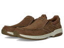 【送料無料】 ダナム メンズ スリッポン・ローファー シューズ Waves Medium Brown Nu