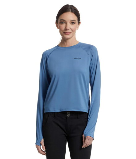【送料無料】 マーモット レディース シャツ トップス Windridge Long Sleeve Rain Cloud 【送料無料】 マーモット レディース シャツ トップス Windridge Long Sleeve Rain Cloud
