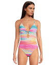 【送料無料】 ベッカ レディース 上下セット 水着 Verano Evelynn Buckle Plunge One Piece Mutlicolor