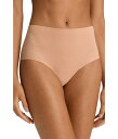 【送料無料】 ハンロ レディース パンツ アンダーウェア Invisible Cotton Full Brief Beige 1