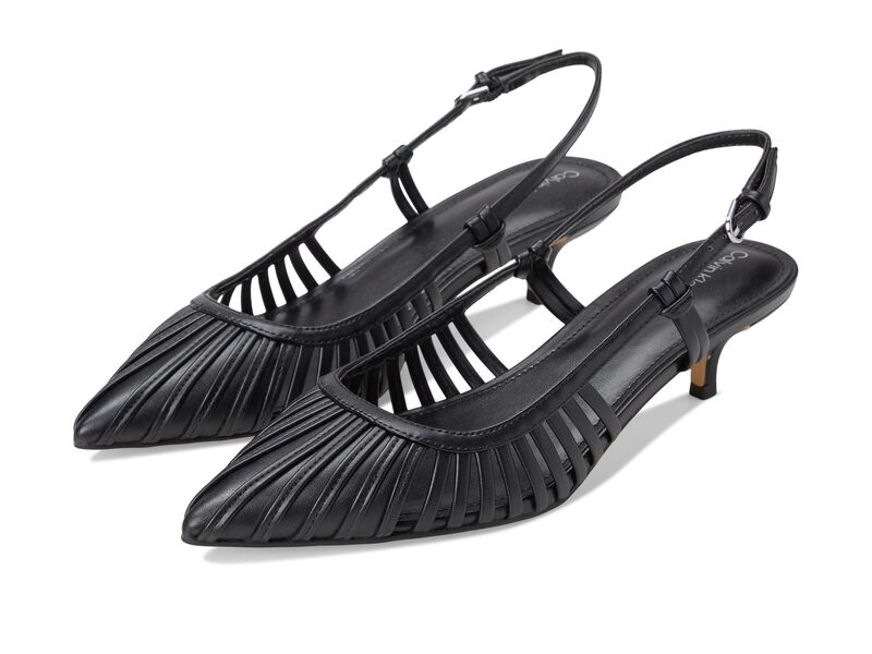 【送料無料】 カルバンクライン レディース ヒール シューズ Movella Black