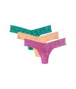【送料無料】 ハンキーパンキー レディース パンツ アンダーウェア Signature Lace Low Rise Thong 3 Pack Raspberry...