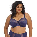 【送料無料】 エロミ レディース ブラジャー アンダーウェア Morgan Stretch Banded Underwire Bra Midnight