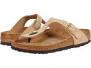 【送料無料】 ビルケンシュトック レディース サンダル シューズ Gizeh Soft Footbed Sandcastle Nubu