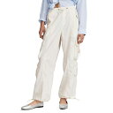 【送料無料】 ラッキーブランド レディース カジュアルパンツ ボトムス Exaggerated Cargo Flight Pant Tofu