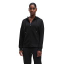 【送料無料】 オンジー レディース パーカー・スウェット フーディー アウター Zipped Hoodie Black 1