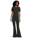 【送料無料】 フリーピープル レディース ジャンプスーツ トップス Jayde Flare Jumpsuit Black Mamba