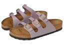 【送料無料】 ビルケンシュトック レディース サンダル シューズ Florida Birko-Flor - Graceful Faded Purple