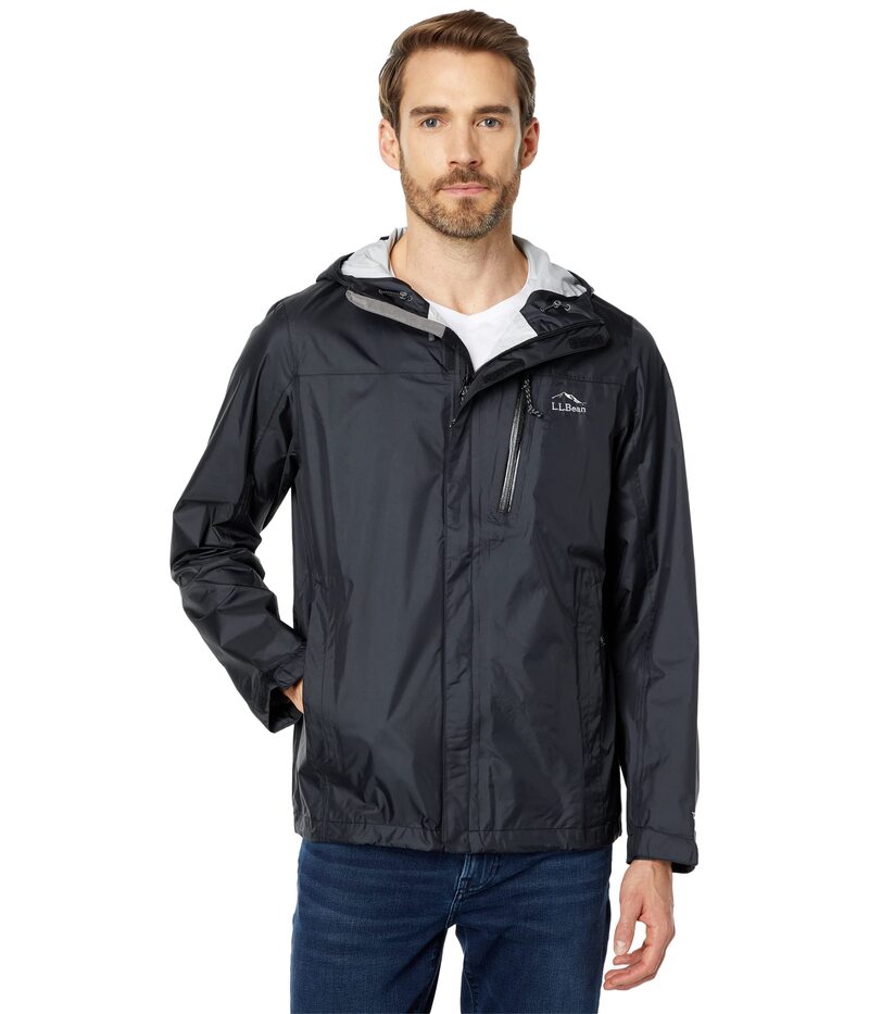 【送料無料】 エルエルビーン メンズ コート アウター Trail Model Rain Jacket Black
