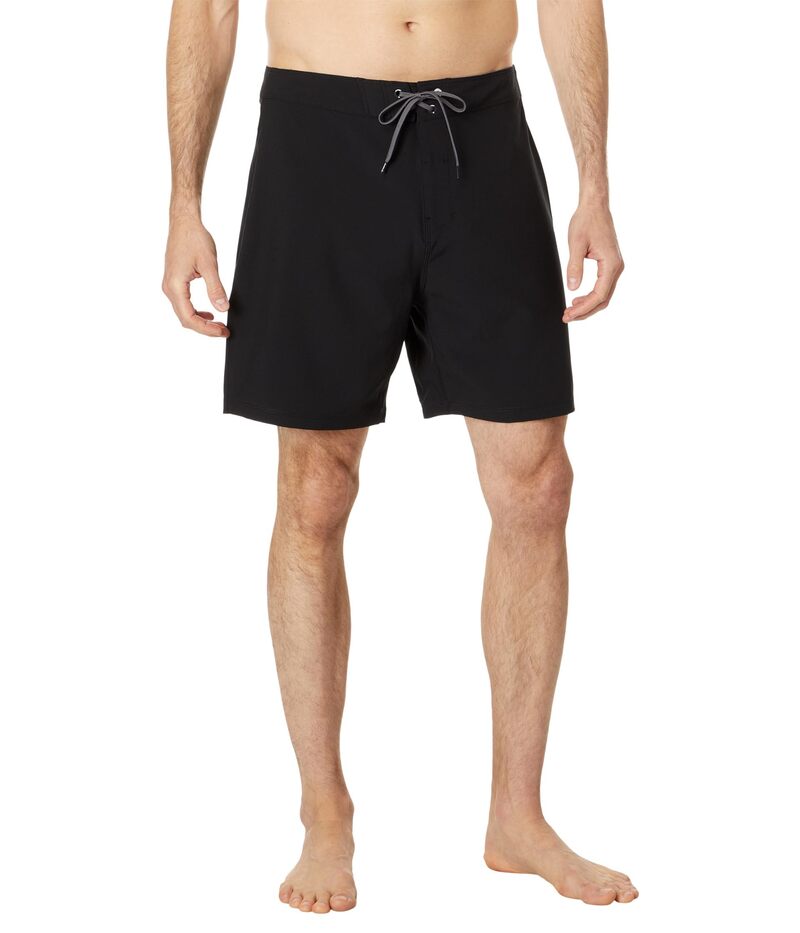 【送料無料】 ハーレー メンズ ハーフパンツ・ショーツ 水着 Phantom-Eco One & Only Solid 18" Boardshorts Black