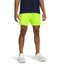 【送料無料】 アンダーアーマー メンズ ハーフパンツ・ショーツ ボトムス Launch Run 5" Shorts High-Vis Yellow