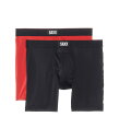 【送料無料】 サックスアンダーウェアー メンズ ボクサーパンツ アンダーウェア Multi-Sport Mesh Boxer Brief Fly 2-Pack ...