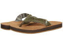 【送料無料】 サヌーク メンズ サンダル シューズ Fraid Not Soft Top Dark Olive