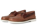 【送料無料】 スペリー メンズ スリッポン・ローファー シューズ A/O 2-Eye Double Sole Nubuck Brown