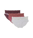 【送料無料】 パクト レディース パンツ アンダーウェア Lace Waist Brief 3-pack Wood Block Posi