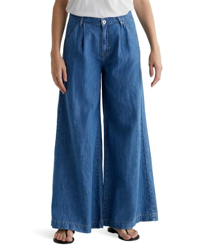 【送料無料】 エージージーンズ レディース デニムパンツ ボトムス Melinda High Rise Ultra Wide Palazzo Jeans in Catalina Catalina 【送料無料】 エージージーンズ レディース デニムパンツ ボトムス Melinda High Rise Ultra Wide Palazzo Jeans in Catalina Catalina