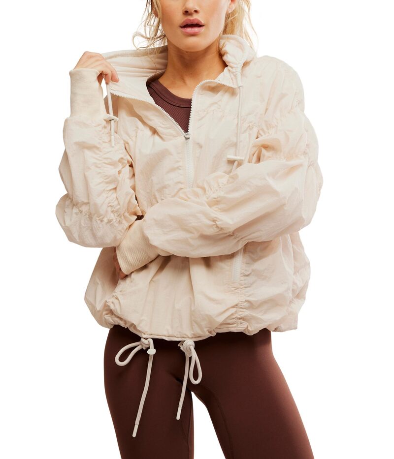 【送料無料】 フリーピープル レディース コート アウター Super Simple Windbreaker Bleached Clay