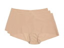 【送料無料】 ハンキーパンキー レディース パンツ アンダーウェア BreatheSoft Boyshort 3 Pack Taupe