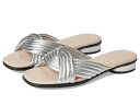 【送料無料】 エコー レディース ヒール シューズ Sculpted Alba 25 Slide Sandal Pure Silver