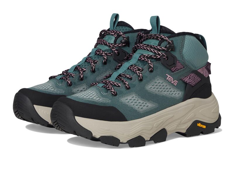 テバ レディース シューズ ブーツ・レインブーツ Teva Grandview Max Vent Silver Pine/Egg シルバー