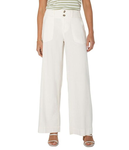 【送料無料】 リヴァプール ロサンゼルス レディース カジュアルパンツ ボトムス Petite Utility Patch Pocket Wide Leg Whipped Cream 【送料無料】 リヴァプール ロサンゼルス レディース カジュアルパンツ ボトムス Petite Utility Patch Pocket Wide Leg Whipped Cream