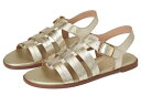 【送料無料】 コールハーン レディース サンダル シューズ Flynn Fishman Sandals Soft Gold Leath
