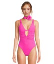 【送料無料】 ベッカ レディース 上下セット 水着 Garden Of Eden Magnolia Plunge One Piece Azalea