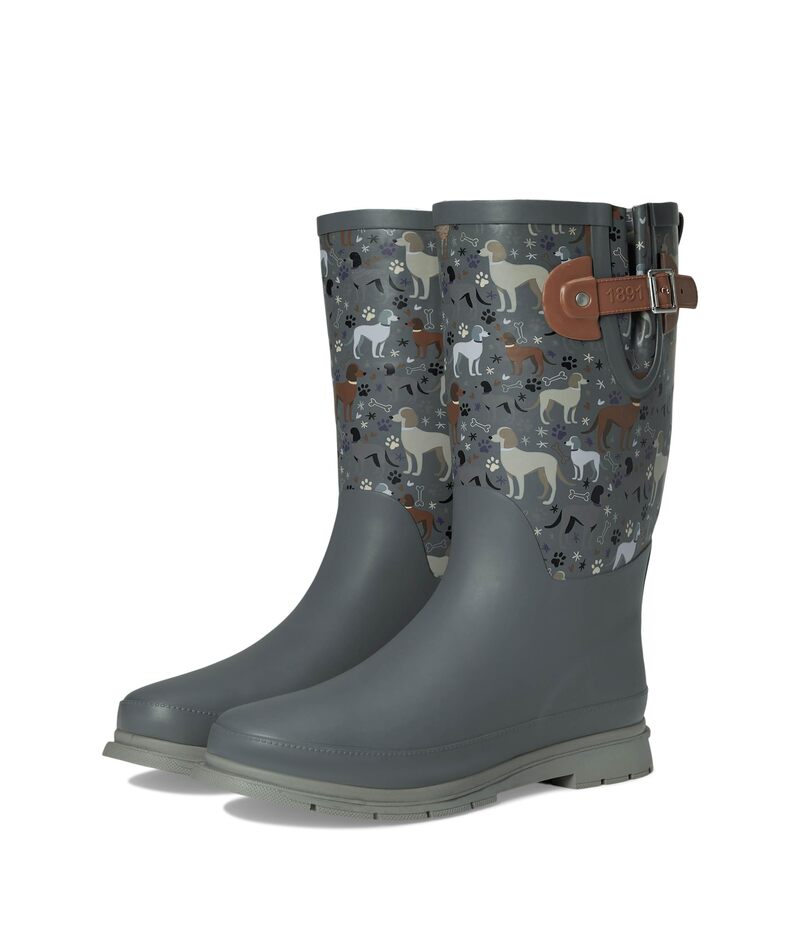 【送料無料】 ウエスタンチーフ レディース ブーツ・レインブーツ シューズ Faux Fur Tall Rain Boot Puppy Love