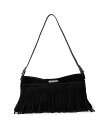 【送料無料】 レベッカミンコフ レディース ハンドバッグ バッグ Fringe Baguette Black 1