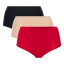 【送料無料】 シャントル レディース パンツ アンダーウェア Soft Stretch 3-Pack Brief Multi