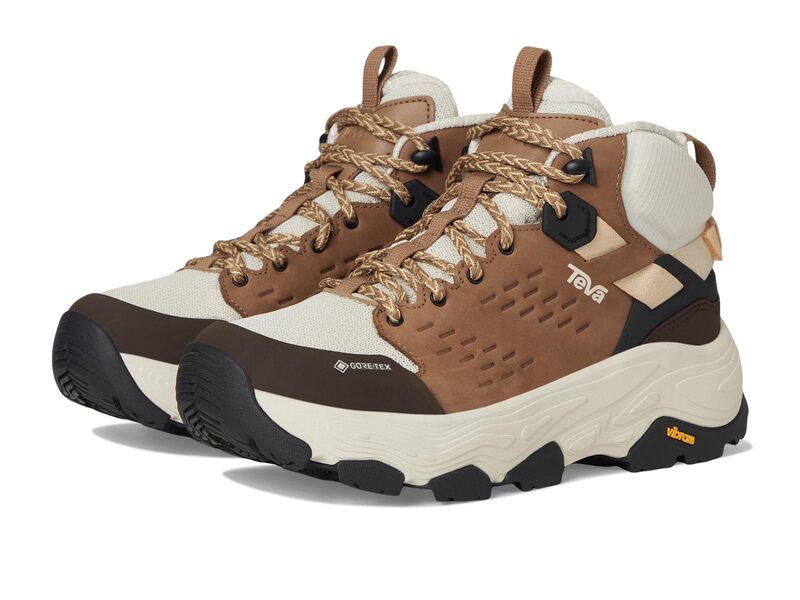 テバ レディース シューズ ブーツ・レインブーツ Teva Grandview Max GTX Honey Brown/Bir ブラウン