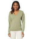【送料無料】 モッドドック レディース パーカー・スウェット アウター Lightweight French Terry Long Sleeve Puff Sl...