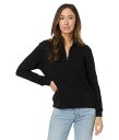 【送料無料】 モッドドック レディース パーカー・スウェット アウター French Terry 1/2 Zip Funnel Black