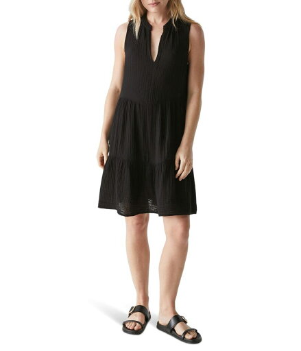 【送料無料】 マイケルスターズ レディース ワンピース トップス Daisy Above Knee Dress Black 【送料無料】 マイケルスターズ レディース ワンピース トップス Daisy Above Knee Dress Black