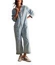 【送料無料】 フリーピープル レディース ジャンプスーツ トップス Margarita Jumpsuit Light Blue Beam